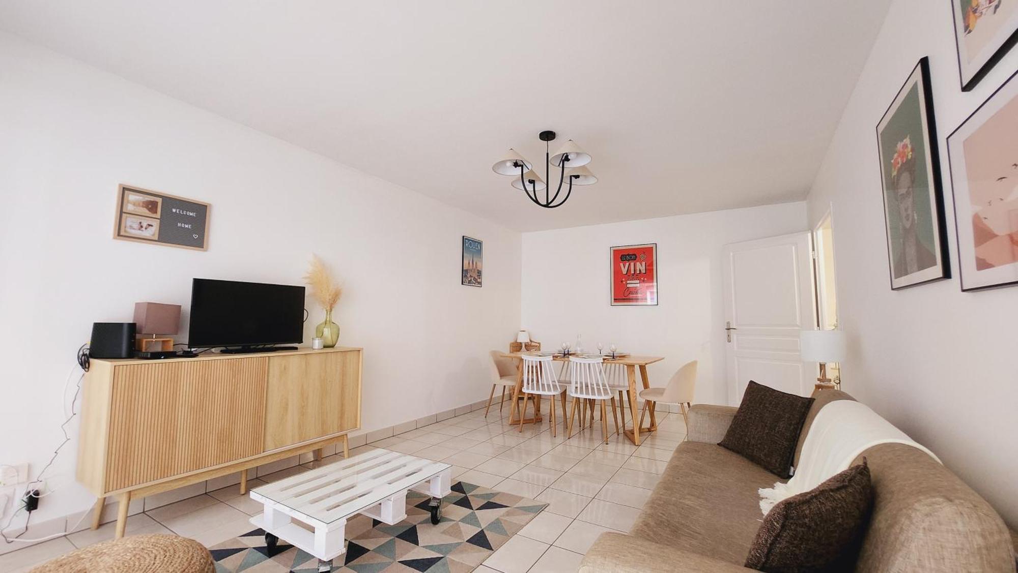 Le Gabrielle-Charmant Appartement-Parking Rouen Zewnętrze zdjęcie